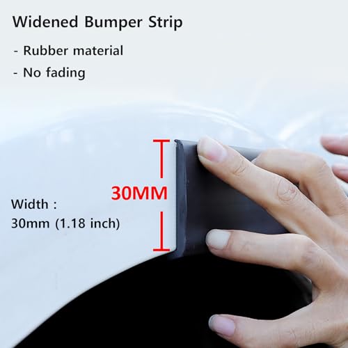 20Ft Car Wheel Arch Trim, Fender Flares Arches Wing Expander Car Wheel Eyebrow Anti-Collision Strip for Pickup SUV Fender Flare Edge Trim (3CM) - size: 3CM