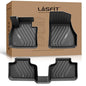 LASFIT Floor Mats Fit for BMW X2 2018-2023/ BMW X1 2016-2022 M35i, sDrive28i, xDrive28i, Custom Fit TPE All Weather Waterproof Floor Liners Front & Rear Rows Car Liners, Black - size: 1) X2 2018-2023 | X1 2016-2022 | Floor Mats