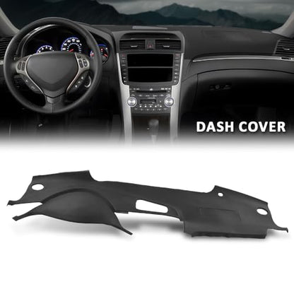 G-PLUS TPE Dash Cover Dashboard Cap Panel Compatible with Acura TL 2004-2008 Black - size: 2004-2008 Acura TL | Black