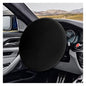 Car Steering Wheel Cover Sun Shade, Anti-Heat Steering Wheel Protector, Universal 18 Inch Auto Steering Wheel Sun Block Cover, Steering Wheel Shield Accessories for Most Car Truck SUV (Black) - color: Black