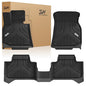3W Floor Mats for BMW X3 G45 2025 2026, Accessories Custom Fit TPE All Weather Front & Rear Rows Waterproof Car Mats Liner for BMW X3 30/M50 xDrive - style: 2) X3 2025-2026 | Floor Mats