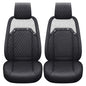 Front Seat Covers for Women Waterproof Leather with Bling Diamond Universal Fit Toyota Sienna Rav4 Honda Hyundai Elantra Ford Escape Edge Jeep Acura Passat (2PCS Front, Black) - color: 2 PCS Front/Black-Sparkly