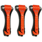 Car Window Breaker Hammer and Seat Belt Cutter 2-in-1, Emergency Escape Tool, Safety Glass Breaker, Automotive Safety Essentials and Accessories, 3 Packs - color: 3 Packs
