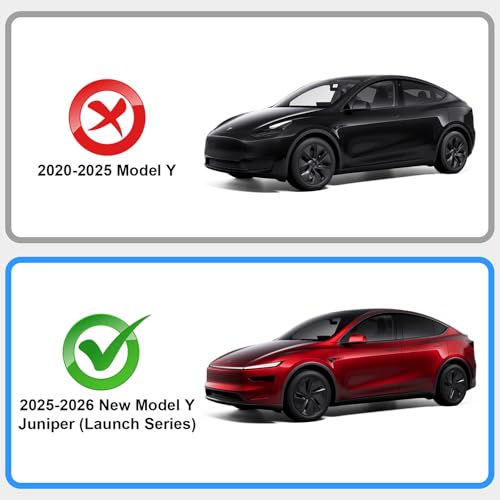 Trunk Tailgate Mat for Tesla New Model Y Juniper 2026,Trunk Protector Mat All Weather Door Liners Model Y Juniper Accessories,Full Wrap-Around