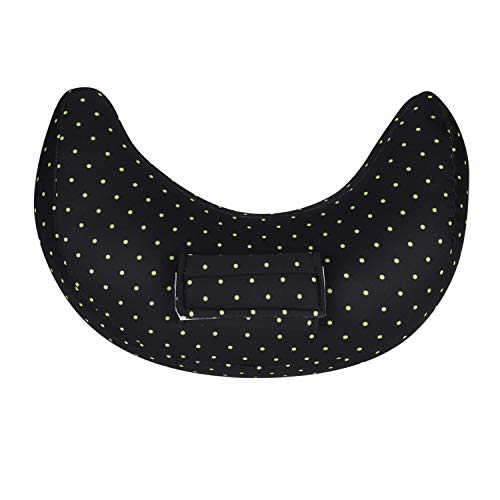 Kids Car Seat Travel Neck Pillow Soft Neck Support Cushion Car Seat Belt Cover Cushion Pillow Car Seatbelt Shoulder Pad Head Neck Support Pillow Seat Strap Pillow for Car Airplane Pushchair Travel - color: Black