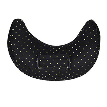 Kids Car Seat Travel Neck Pillow Soft Neck Support Cushion Car Seat Belt Cover Cushion Pillow Car Seatbelt Shoulder Pad Head Neck Support Pillow Seat Strap Pillow for Car Airplane Pushchair Travel - color: Black