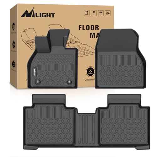 Nilight TPE Floor Mats for Subaru Solterra Toyota BZ4X 2023 2024 2025 2026, All Weather Custom Fit Heavy Duty Floor Liners - color: 2023-2026 Subaru Solterra