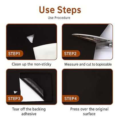 Self-Adhesive Suede Decorative Film for Car - Headliner/Dash/Door/Trunk | Stretchable & Scratchproof Ultra-Fiber Leather | DIY Peel & Stick (Purple, 17"x72")
