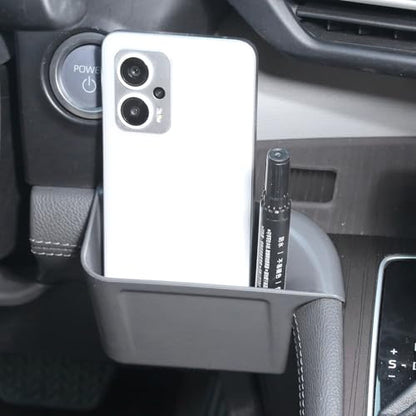 2PCS Cup Holder Storage Box for Toyota Sienna 2021-2026 Gear Shift Insert Organizer Tray Pockets Cup Groove Storage Multifunction Box(Gray) - size: Cup Holder Storage Box