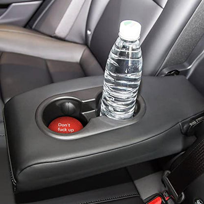 Car Cup Coaster, 4Pcs 2.75 Inch Auto Cup Holder Insert Coasters, Non-Slip Waterproof Embedded Drink Mat, Automotive Interior Accessories for Men and Women (D Red/4PCS) - color: D Red/4PCS