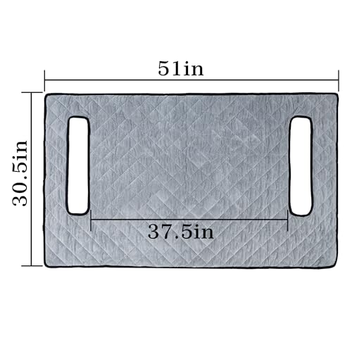 Golf Cart Seat Covers, Thickened Short Plush Seat Towel Blanket with Non-Slip Backing, Soft & Heavy Duty, Fits Most 2 & 4 Passenger EZGO Yamaha Club Car, 51"x30.5", Light Gray - color: Light Gray
