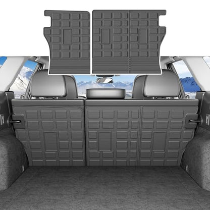 xipoqix Backrest Mats Compatible with 2020-2025 Subaru Outback Back Seat Protector Cargo Mat TPE All Weather Replacement for 2020-2025 Subaru Outback Accessories (Backrest Mats) - size: Compatible with Subaru Outback | 2020-2025