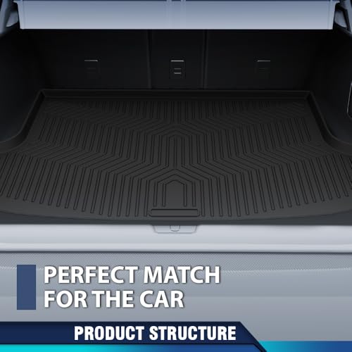 PIT66 Rear Trunk Cargo Liners, Compatible with Honda HRV 2023 2024 2025 All Weather Floor Mats TPE Cargo Mats Accessories alfombras para carro - size: Fit Honda HRV 2023-2025 | 1PC