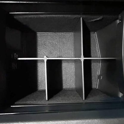 Center Console Dividers Compatible with Honda Pilot 2016-2022 / Ridgeline 2017-2022 2023/ Passport 2019-2022 2023 Accessories, Interior Armrest Insert Underseat Storage