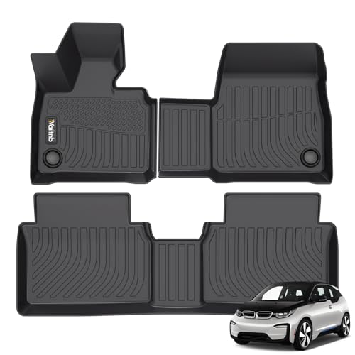 Wailtnb-Mats for BMW i3 2014-2021 Floor Mat All Weather Floor Liner Car Mat for BMW i3 Custom Fit Automotive Full Set Accessories