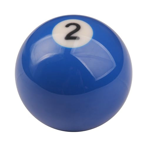 Mavota Pool Ball Billiard Stick Shift Knob Universal Gear Shifter Knobs for Car SUV Bus Truck (Blue 2) - color: Blue