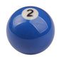 Mavota Pool Ball Billiard Stick Shift Knob Universal Gear Shifter Knobs for Car SUV Bus Truck (Blue 2) - color: Blue