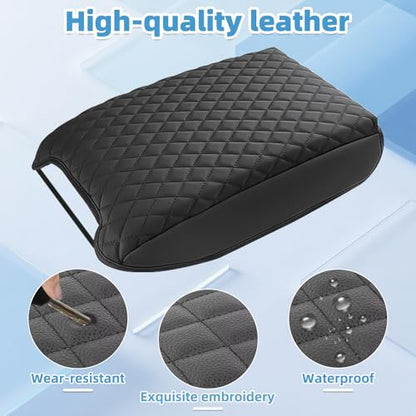 Center Console Armrest Cover for Nissan Pathfinder 2022 2023 2024 2025 2026 Fully Covered Anti-Scratch Protector Interior Accessories - size: Compatible with Nissan Pathfinder 2022-2026