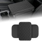 Arm Rest Cover for Car, Leather Padding Center Console Cover with 2 Storage Bags, Reduces Elbow Pressure Vehicle Armrest Protector, Thick Armrest Cushion for Car, SUV, Sedan, Truck, Black