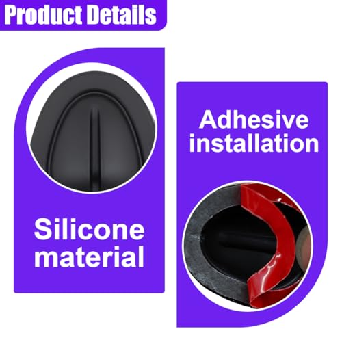 Car Cup Holder Inserts for Car Anti Shake, Silicone Self Adhesive Cup Holder Stabilizer, Universal Car Interior Accessories for Cars, Truck, SUV (6PCS) - size: 6PCS