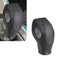 Car Gear Shift Cover, Genuine Leather Gear Knob Protector, Anti-Scratch Anti-Aging Shifter Cover, Compatible with Ford Focus Fiesta Fusion Escape (Black) - color: Black