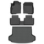 Auxko All Weather Floor Mats Cargo Liner Fit for Honda HR-V(Include Hybrid) 2023 2024 2025 2026 TPE Rubber Liners HRV Accessories All Season Guard Odorless Anti-Slip Floor Mats Cargo Liner - size: hrv|2023-2026|floor+cargo mats