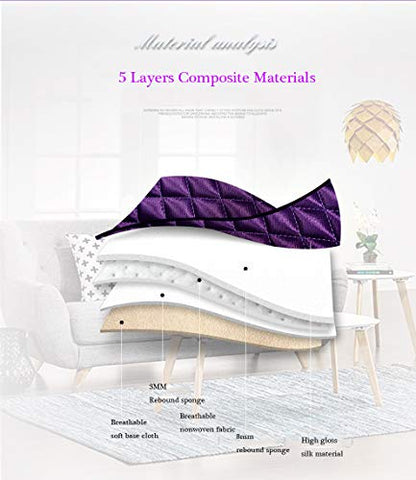 Bling Retro Fashion Lattice Silk and Leather Purple Car Seat Covers Front and Rear Seat Covers Universal Fit (Grey-Basic) - color: Grey-Basic