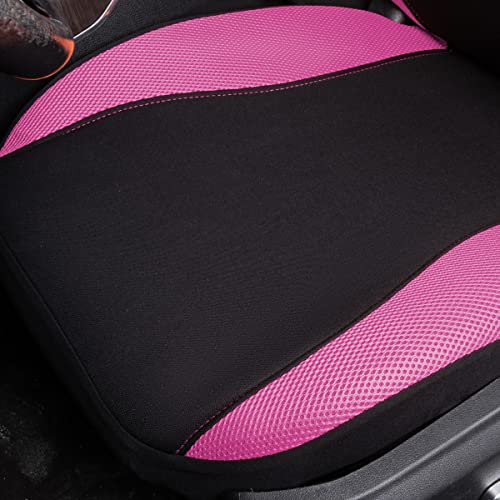 Flying Banner Butterfly car seat Covers ful Set Fashion Universal Lady Woman Female Rear Bench Split Colorized (Full Set, Pink) - color: Pink, size: Full set