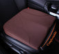 kingphenix Premium Car Seat Cushion, Memory Foam Driver Seat Cushion to Improve Driving View- Coccyx & Lower Back Pain Relief - Seat Cushion for Car, Truck, Office Chair (Leather Brown) - color: Leather Brown