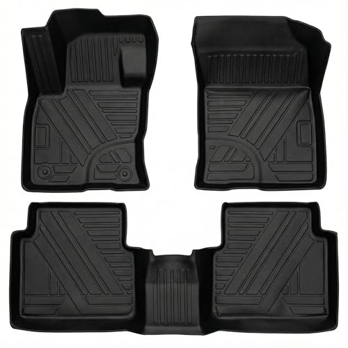 Aiqiying Floor Mats Compatible with Ford Escape 2020-2025 Models，All Weather Carpet Liners Waterproof Durable Custom-Fit Front Rear Rows Full Set Protection TPE Accessories