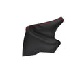 Carbon Fiber Synthetic Leather Parking Brake & Shift Boot Cover Compatible with Subaru BRZ Scion FR-S Toyota GT 86 2012 2013 2014 2015 2016 2017 (Made in USA) (Handbrake Boot Cover-Red Stitch)