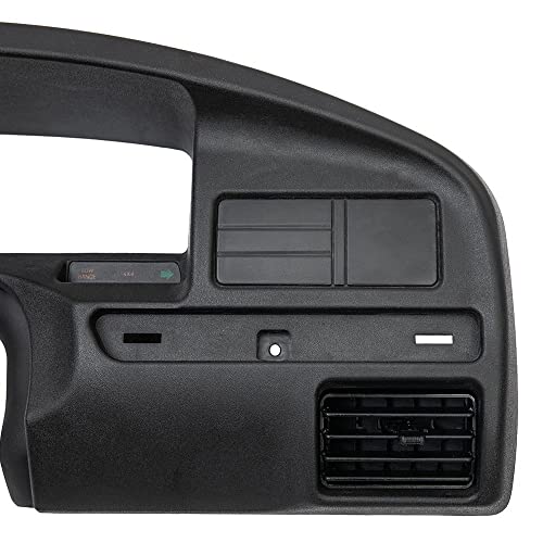 ANDPLAY Dash Panel Bezel Cover Compatible with Ford F150 F250 F350 1992 1993 1994 1995 1996 1997 with Gas Engine ONLY Black - size: 1992-1997 | Fit Ford F150