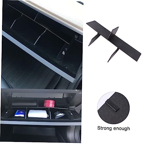 Glove Box Organizer Storage Insert Divider for Car Glove Compartment Divider Easy Installation Durable Console Organizer 13.58X2.75X0.11 Inch