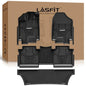 LASFIT Floor Mats for Honda Odyssey 2026 2025 2024 2023 2022 2021 2020 2019 2018 Mini Passenger Van, All Weather TPE Car Liners,1st & 2nd & 3rd Row (EX-L/Elite/Touring/Sport-L/Sport/EX/LX) - style: 7）For Honda Odyssey | 2018-2026 | 1st & 2nd & 3rd Row