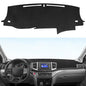 Dash Cover for Honda Pilot 2016-2022 & Ridgeline 2017-2025 & Passport 2019-2025 Accessories Flannel Dashboard Cover Dash Mat Center Console Cover Sunshield Protector Pad - size: for Honda 2016-2022 Pilot