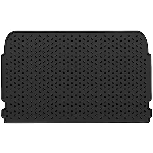 Car Cargo Mat Custom Fit for Mini Cooper F55 Hardtop 4 Door 2015-2025 Trunk Mat Cargo Liner Black Rubber All Weather Protector - color: All Black, size: 2015-2025 F55 Hardtop 4-Door Cargo Liner