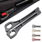 car seat gap filler, No Drop Seat Guard, Seat Gap Fillers for All Cars, Prevents Items from Falling, Easy to iInstall (Black)