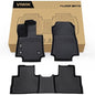 VIWIK Floor Mats for 2019-2025 Toyota RAV4 (Not Hybrid) Fit All-Weather Custom, Car Mats with Anti-Skid Design, 1st & 2nd Row Full Set - style: Fit for Toyota RAV4 2019-2025(Not Hybrid)
