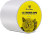 Anti Scratch Cat Tape for Furniture 4" X 30 Yards – PVC Couch, Carpet and Door Protection with Easy Peel Arrow Marker, Wide Clear Sticky Adhesive Cat Scratch Furniture Protector – Easy to Install