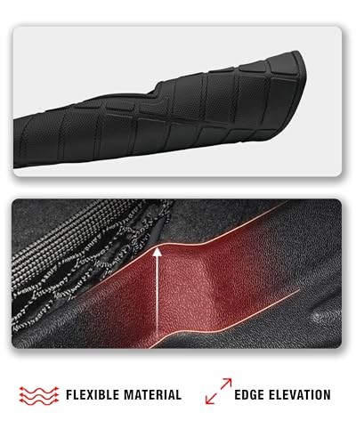 Cargo Liner Compatible with 2021-2025 Nissan Rogue Trunk Mat Cargo Mat Back Seat Cover Protector(not fit Rogue Sport)(Backrest Mats+Trunk Mat) - size: FOR 2021-2025 Nissan Rogue