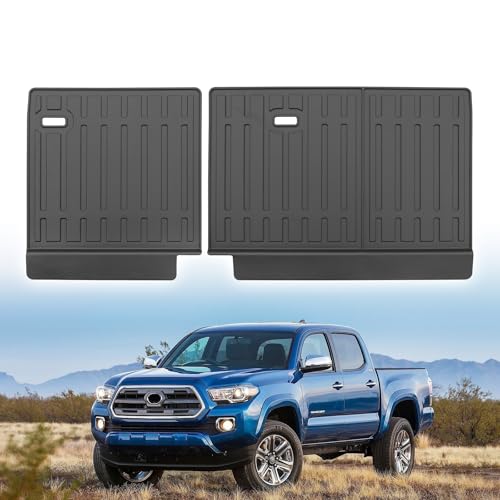 Custom for 2005-2023 Toyota Tacoma Double Cab Rear Seat Backrest Mats All Weather TPE Protection Mat Accessories (for 2005-2023 Toyota Tacoma Double Cab) - color: for 2005-2023 Toyota Tacoma Double Cab