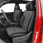 Custom Fit Seat Covers for Ram 1500: 2019 2020 2021 2022 2023 2024 2025 2026 Faux Leather Car Seat Covers Truck Full Set Black+Gray