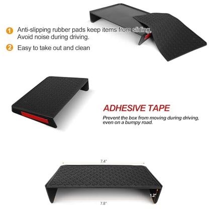 Center Console Organizer Armrest Box Tray Glovebox Hidden Storage Compartment Compatible with Honda CR-V 2023 2024 2025 2026 Accessories -3PCS