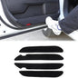 Car Door Anti Kick Pads Compatible with Toyota Tundra CrewMax 2022-2026, 4PCS Inner Front Rear Doors Panel Kick Guards Protector Cover Velour Mat from Scratches,Footprints,Dirty Collision Accessories