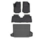 Automotive Floor Mats & Cargo Liner for GMC Terrain 2018-2024 & Chevrolet Equinox 2018-2024(Not for EV) All Weather Protection Full Set- Black - style: 6) For Terrain/Equinox 2018-2024 Set