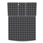 Cargo Mat & Backrest Mats for 2019-2024 2025 Audi Q3 Accessories, All Weather Waterproof Rear Cargo Liner Rear Trunk Liner Back Seat Cover Protector - size: 2019-2025 Audi Q3