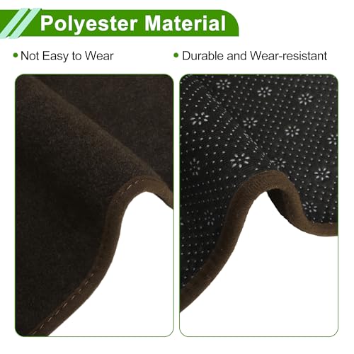 Dash Cover for Nissan Altima 2019-2025 No Hud Dashboard Cover Car Interior Anti-Slip/Anti Dust Polyester Brown 1 Pcs - color: Brown