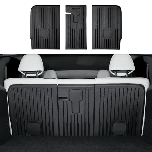 Motrobe 2026 Tesla Model Y Juniper Rear Seat Back Cover Seatback Liner Seat Back Protector Waterproof TPE 2025 2026 Model Y Juniper (Standard/Premium/Performance) Accessories