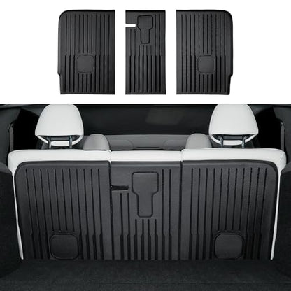 Motrobe 2026 Tesla Model Y Juniper Rear Seat Back Cover Seatback Liner Seat Back Protector Waterproof TPE 2025 2026 Model Y Juniper (Standard/Premium/Performance) Accessories