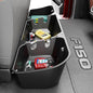 Tuyoung Under Seat Storage Boxes Compatible with 2015-2026 Ford F-150 F150 SuperCrew Cab, 2017-2026 F-250/F-350/F-450/F-550 Super Duty, Heavy Duty Rear Truck Under Back Seat Box Organizer Cargo Box - size: 15-26 Ford F150 & 17-26 F250 F350 F450 F550